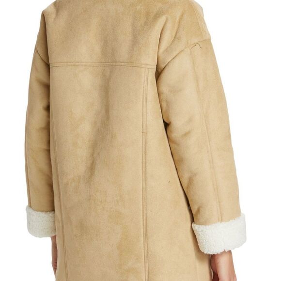 NWT Free People Diogo Coat / Ivory Combo - Picture 12 of 14